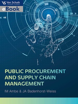 cover image of Public Procurement and Supply Chain Management
